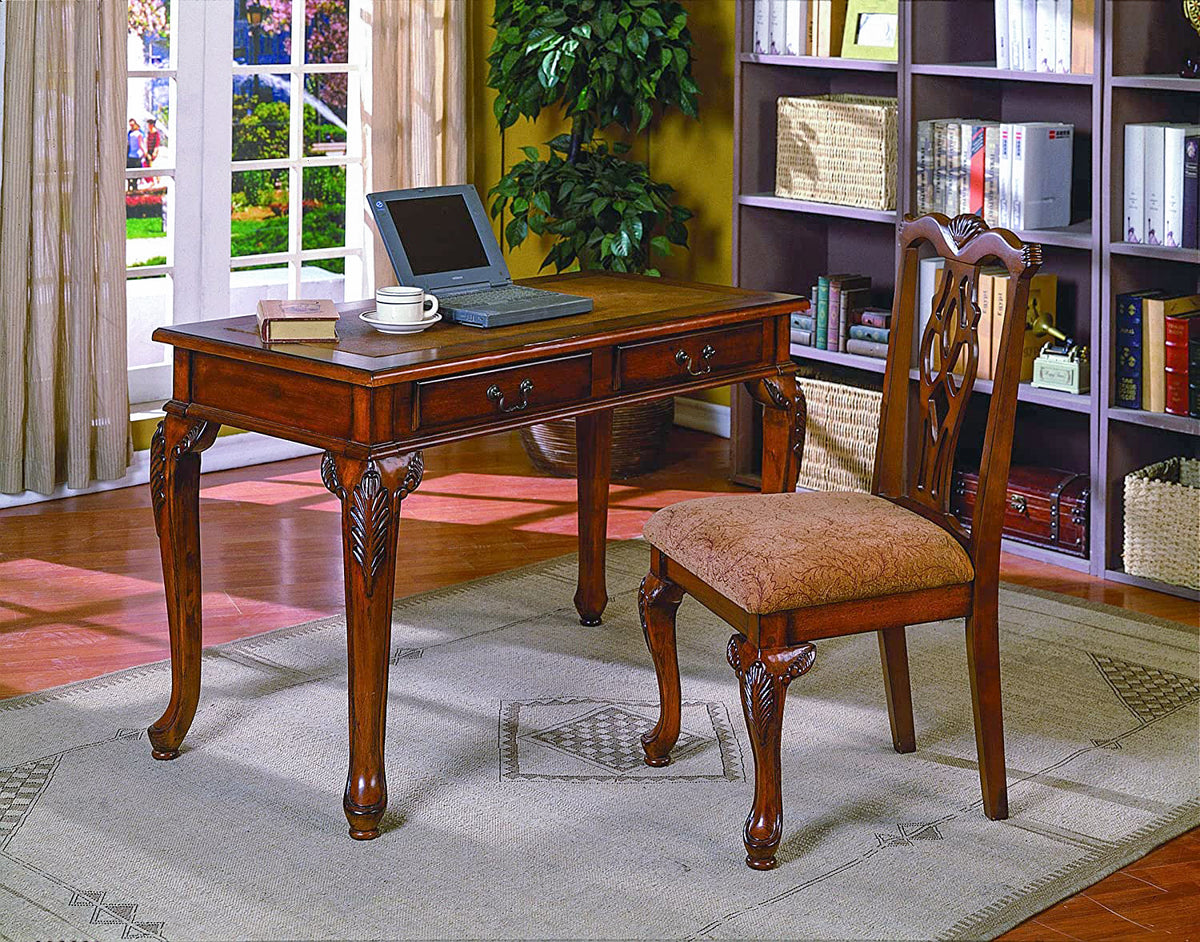 Fairfax Desk & Chair Set – Gallery Furniture of Central Florida