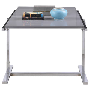 8473 Convertible Bookcase to Dining Table - Gray