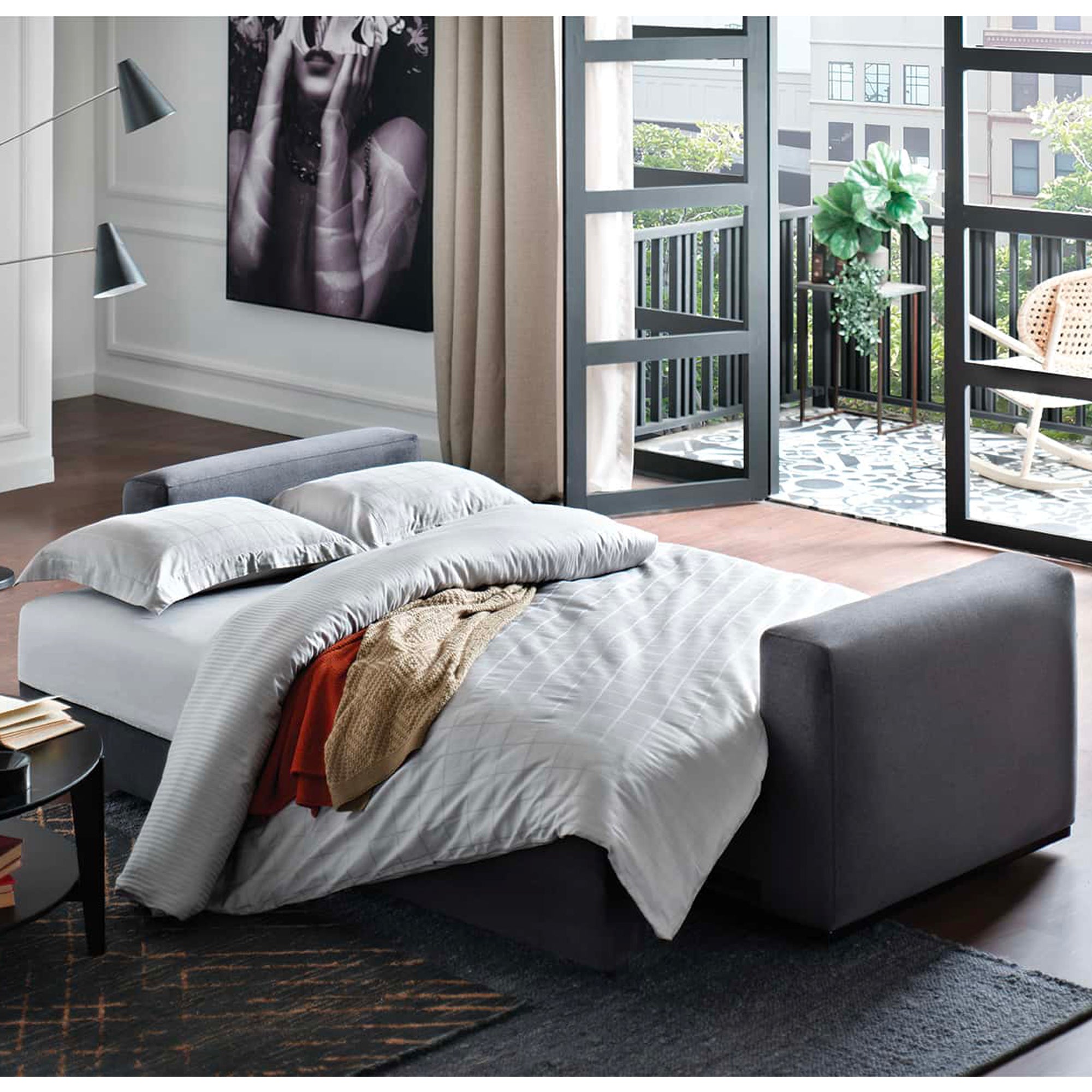 Carino 3-Seat Sofa Bed w/Storage