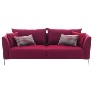 Gravity 3-Seat Sofa - Burgundy