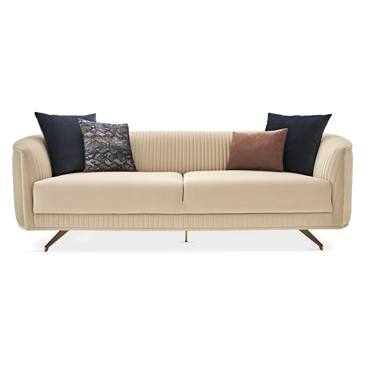 Vienna 3-Seater Sofa - Ecru