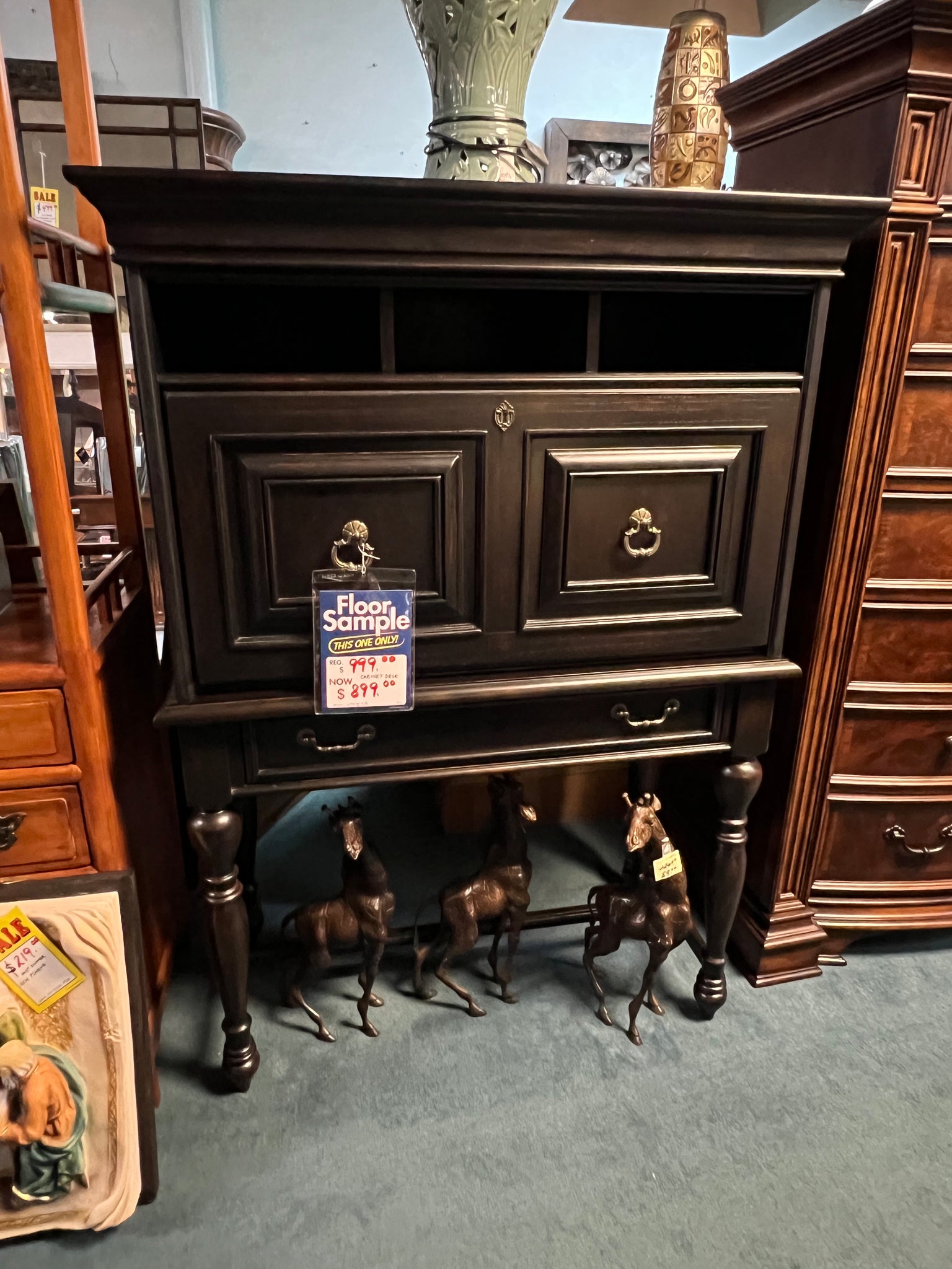 Ebony Secretary Desk