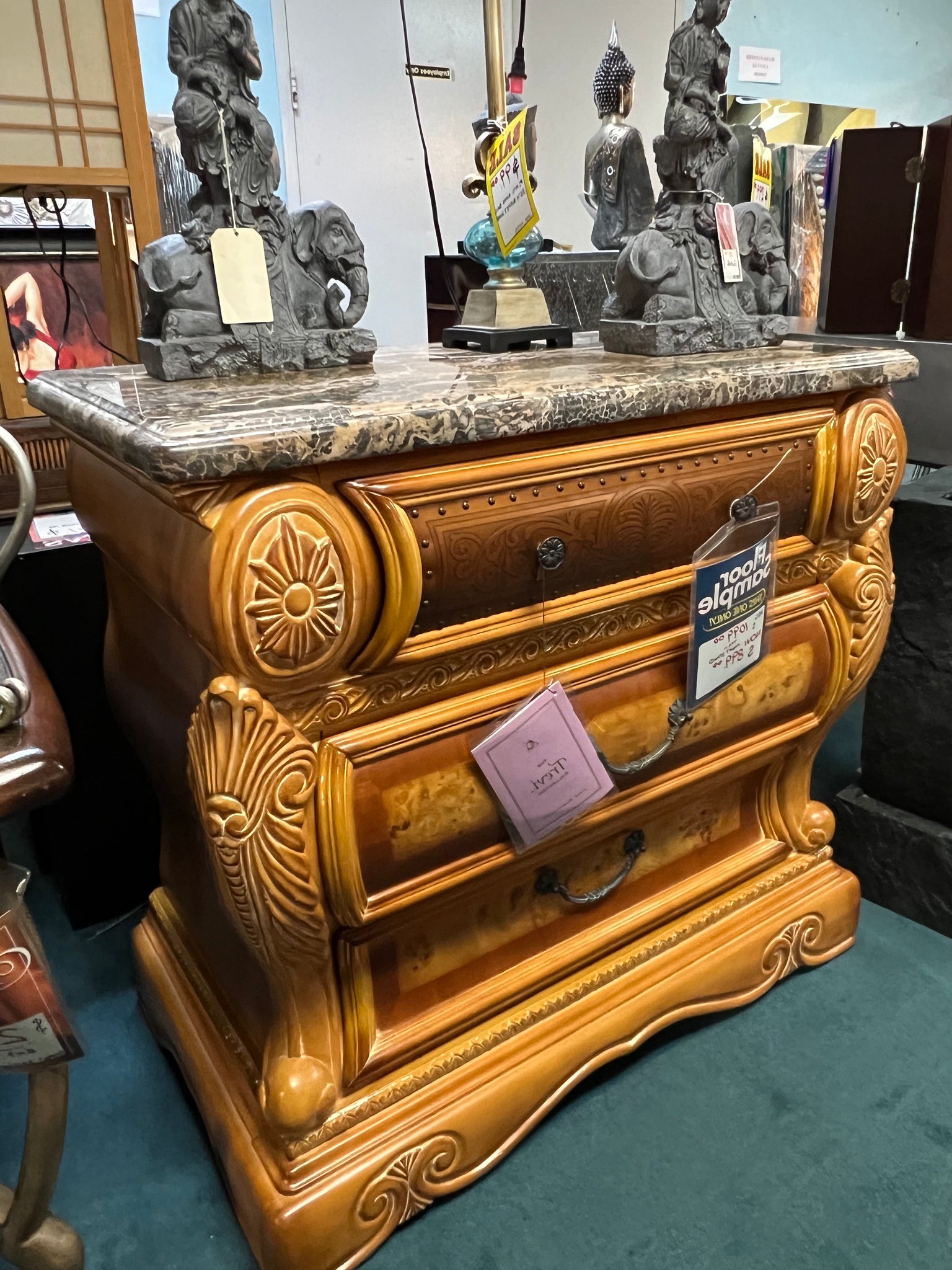 Trevi Nightstand | Michael Amini
