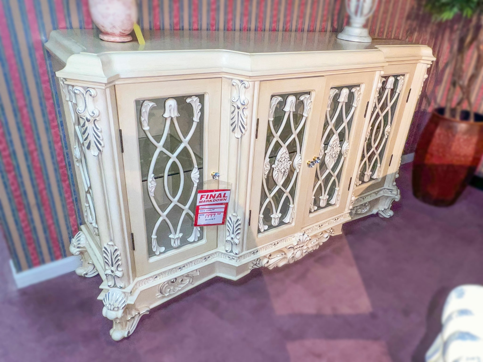 Italianate-Style Wine Buffet