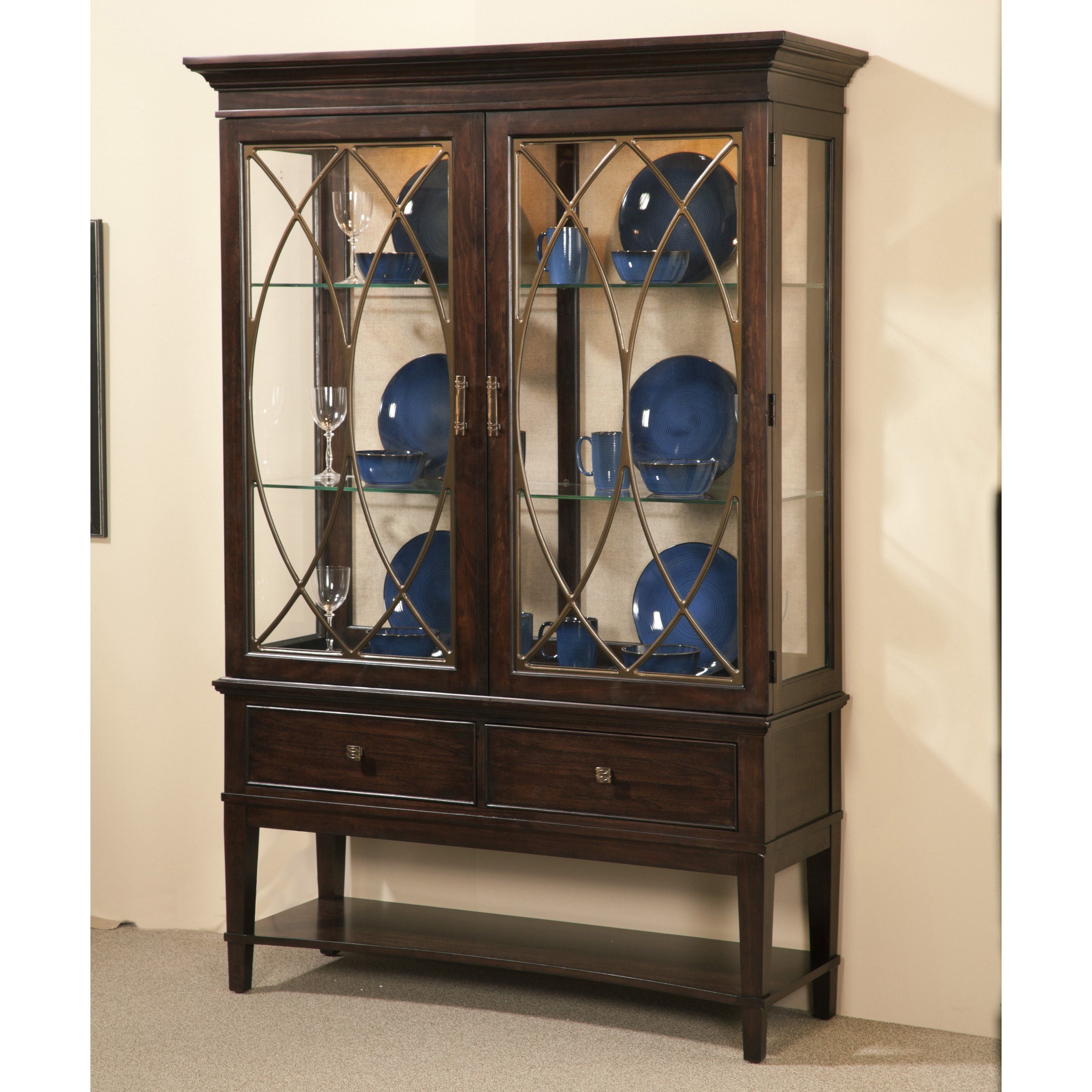 Intrigue Display China Cabinet – Gallery Furniture of Central Florida