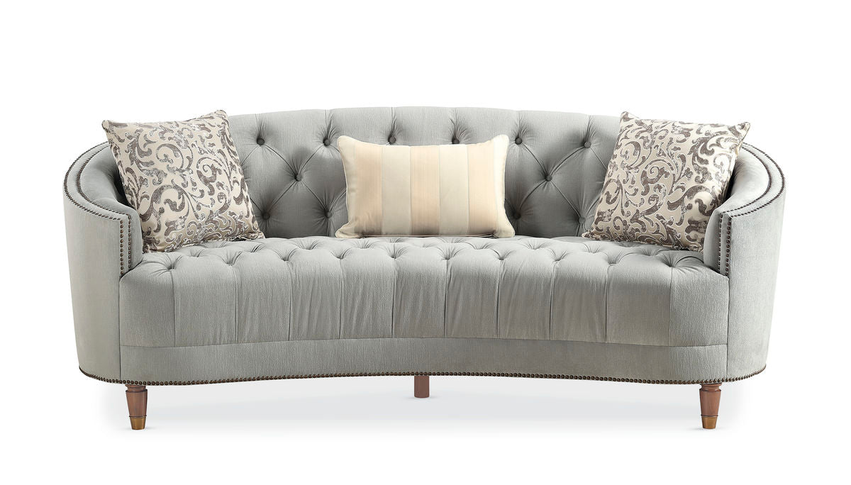 Classic Elegance Sofa - Gray