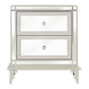Hollywood Loft Nightstand - Frost