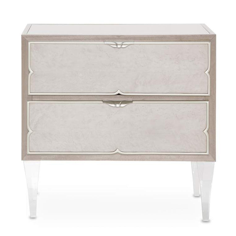 Camden Court Nightstand - Pearl