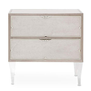 Camden Court Nightstand - Pearl