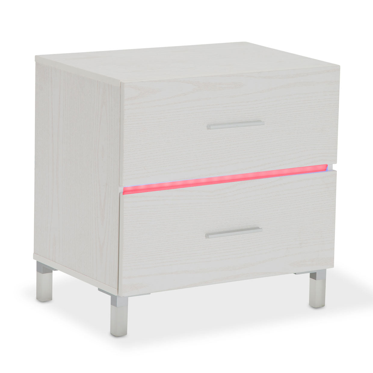 Lumiere Nightstand w/Color-Changing LED Light