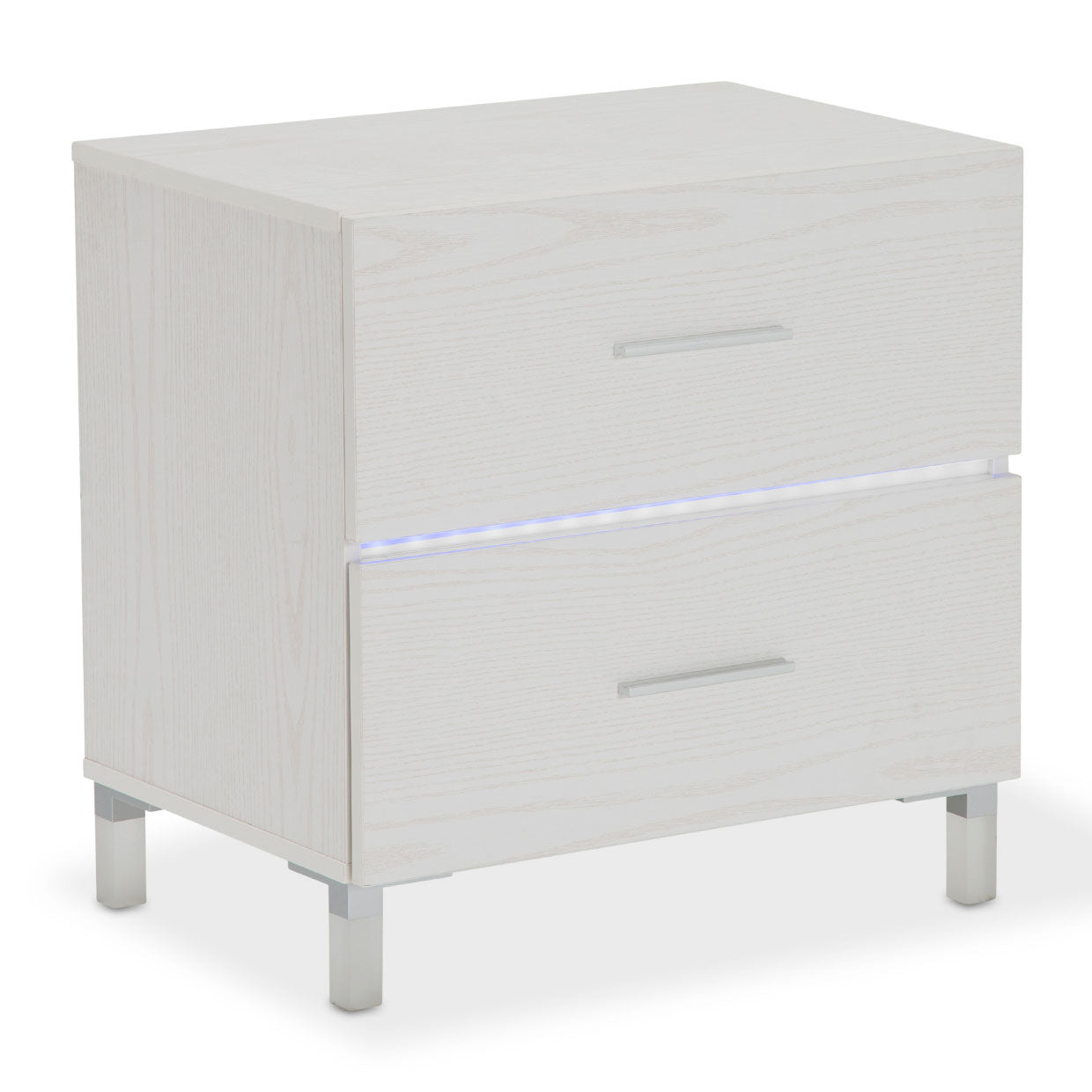 Lumiere Nightstand w/Color-Changing LED Light