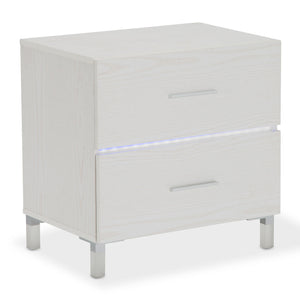 Lumiere Nightstand w/Color-Changing LED Light