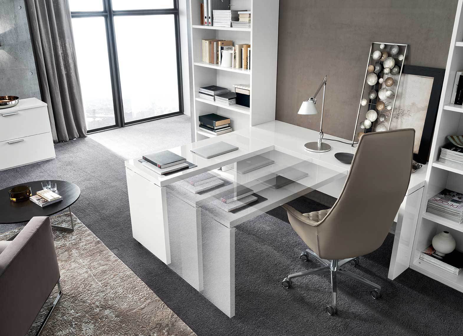 Sedona 47"W Return Desk | Made In Italy