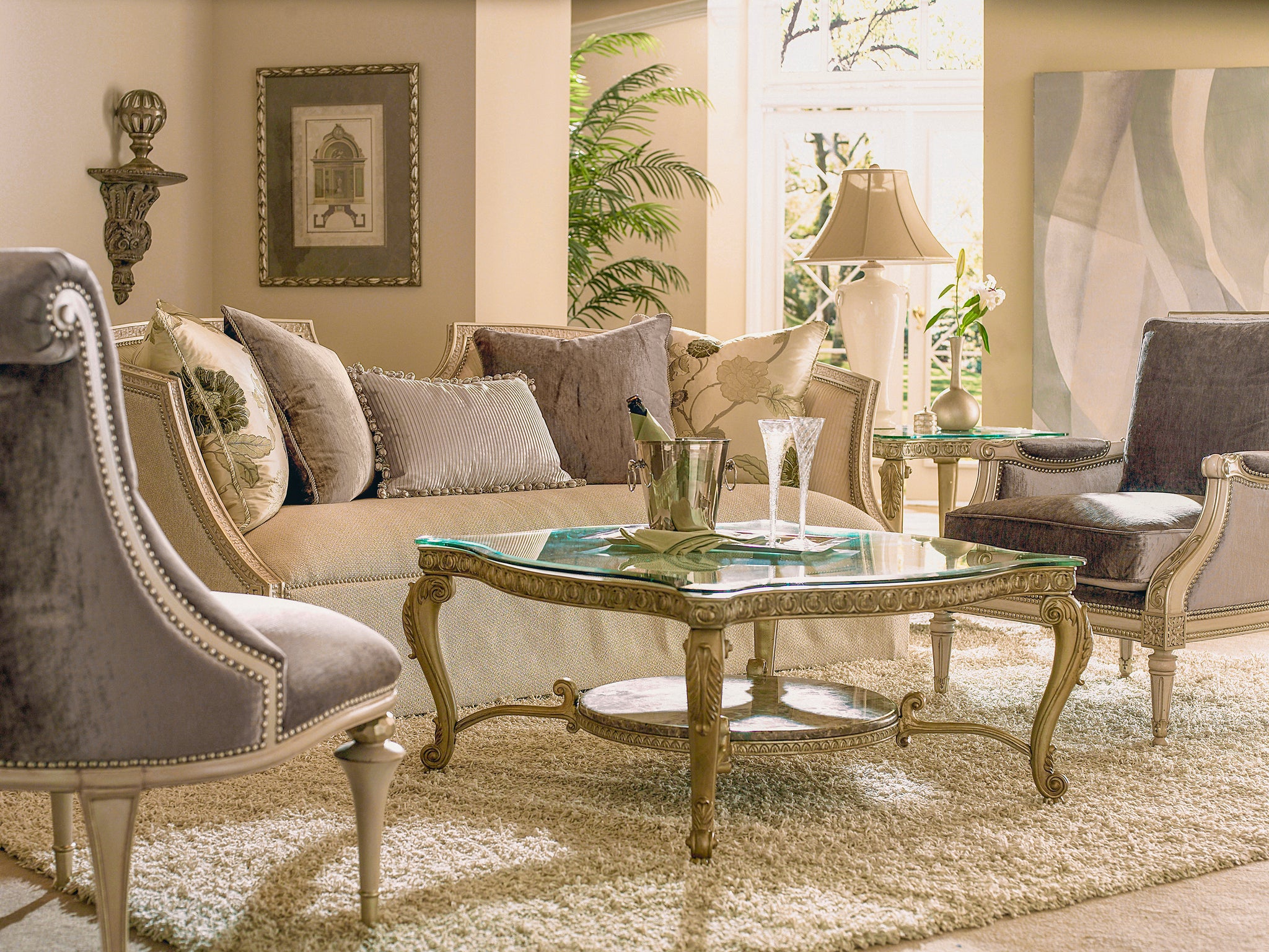 Regency End Table