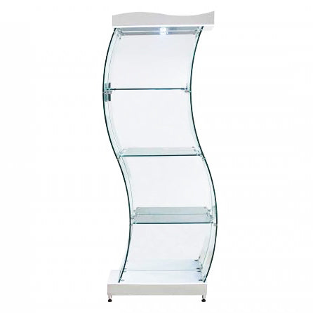 S-Shaped Glass Curio