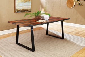 Ditman Live Edge Rectangular Dining Table
