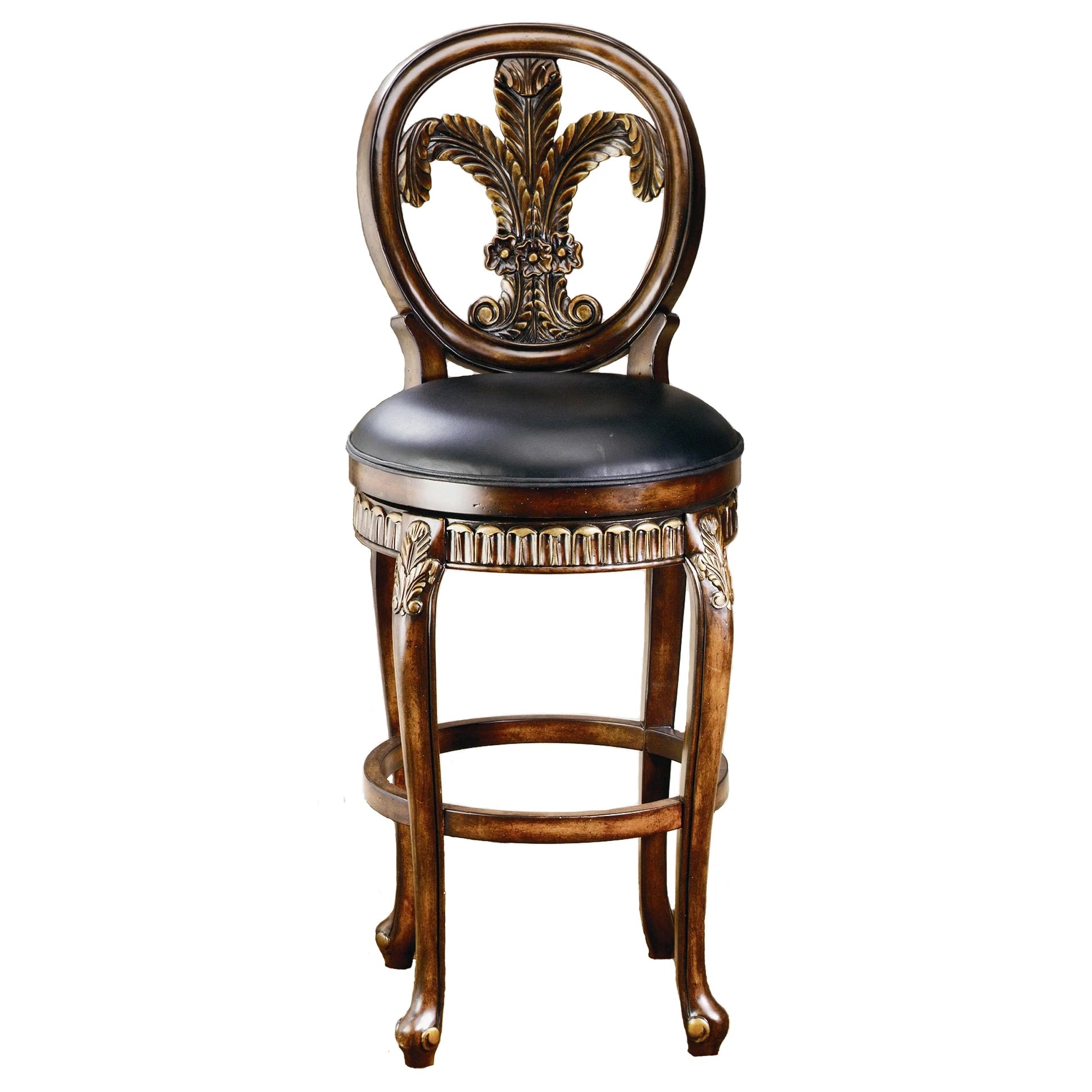 Fleur de Lis Barstool