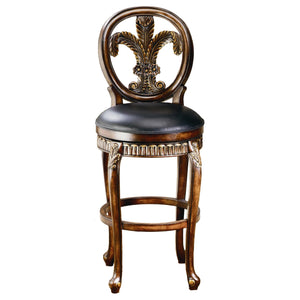Fleur de Lis Barstool