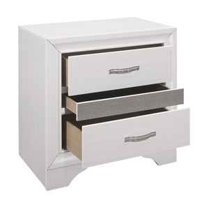 Luster Nightstand - White