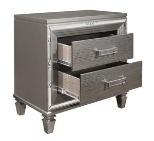 Tamsin Nightstand - Silver Gray