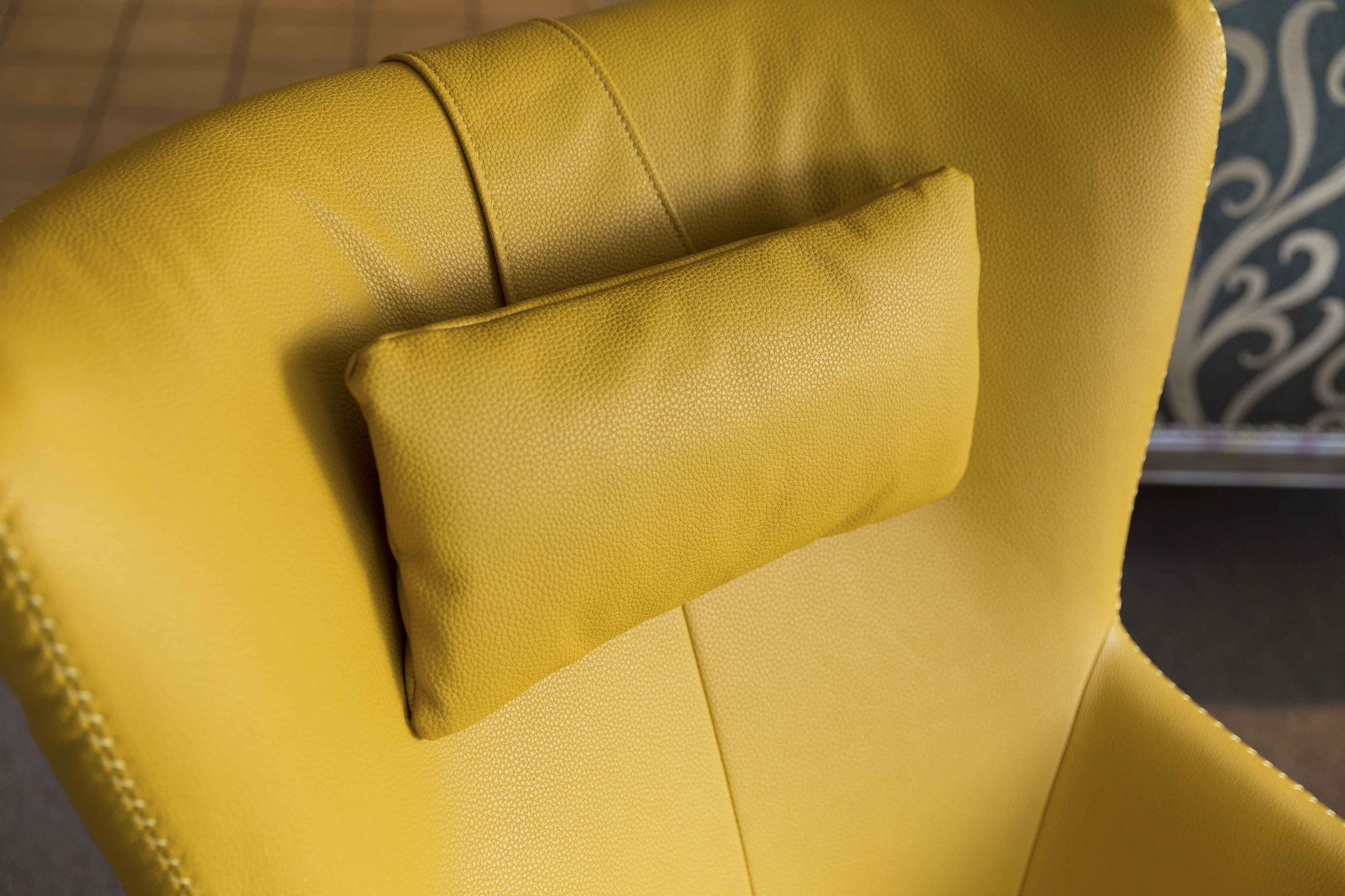 A1001 Accent Chair - Mustard Yellow