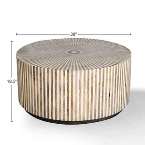 Crossings Downtown Coffee Table With Caster Wheels