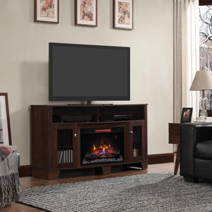La Salle TV Stand with Fireplace